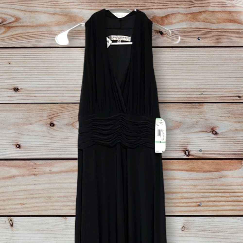 Black Evan-Picone dress size 8 NWT - Picture 1 of 4